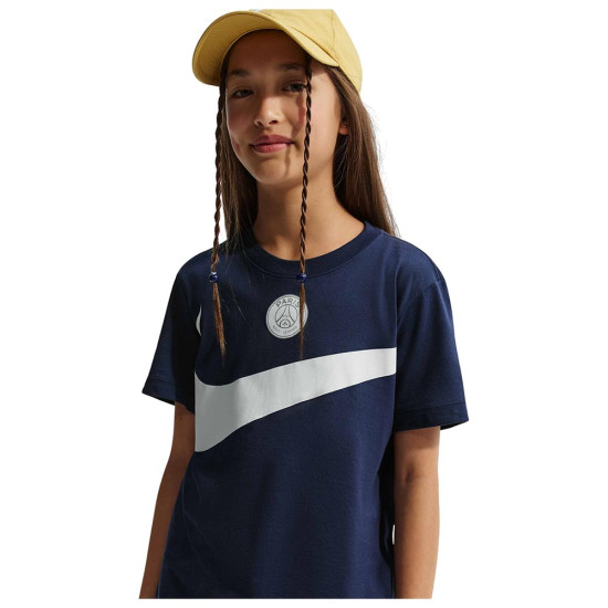 Nike Παιδική κοντομάνικη μπλούζα Paris Saint-Germain Swoosh Soccer T-Shirt